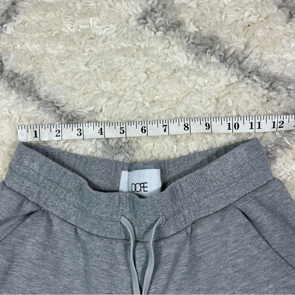 DOPE Gray Joggers with Black and White Stripes - Picture 5 of 7